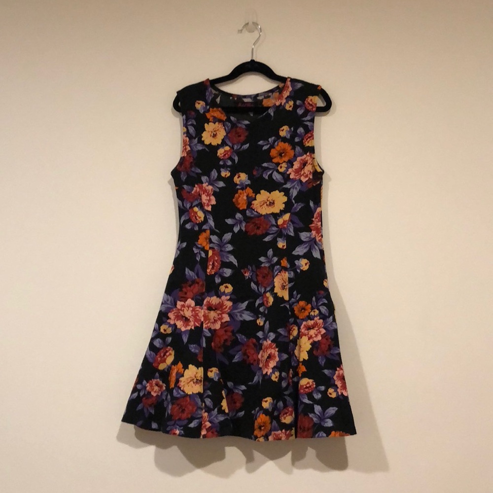 Motel Rocks Floral Skater Dress